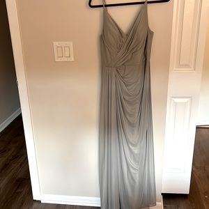Light Gray Formal Dress